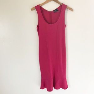 Emporio Armani sleeveless pink bodycon dress size 38